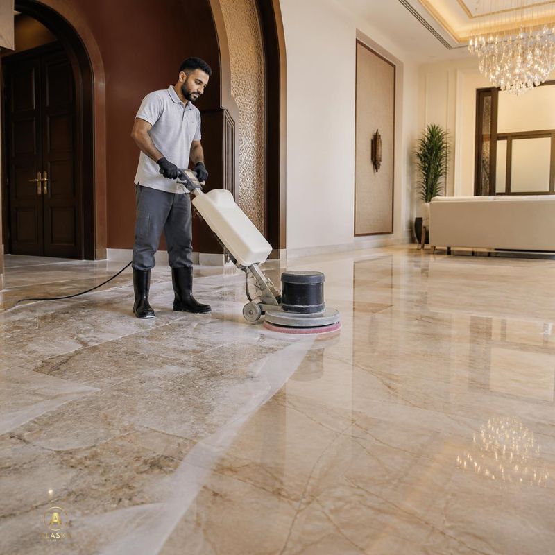 جلي وتلميع الرخام في الشارقة | ألاسكا